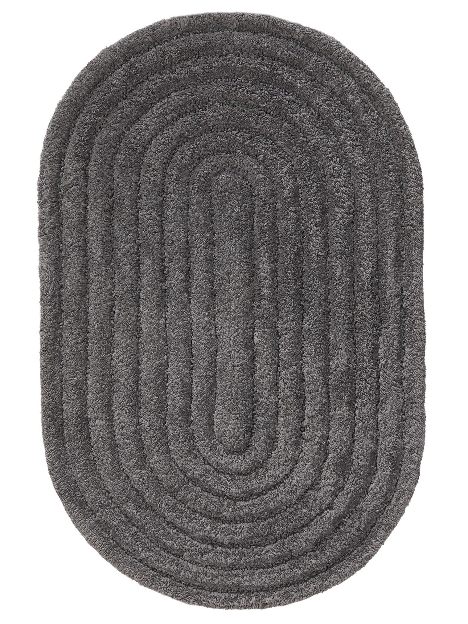Tappeto di 100% Cotone in Grigio con pelo alto 11 - 20 mm da benuta Pop