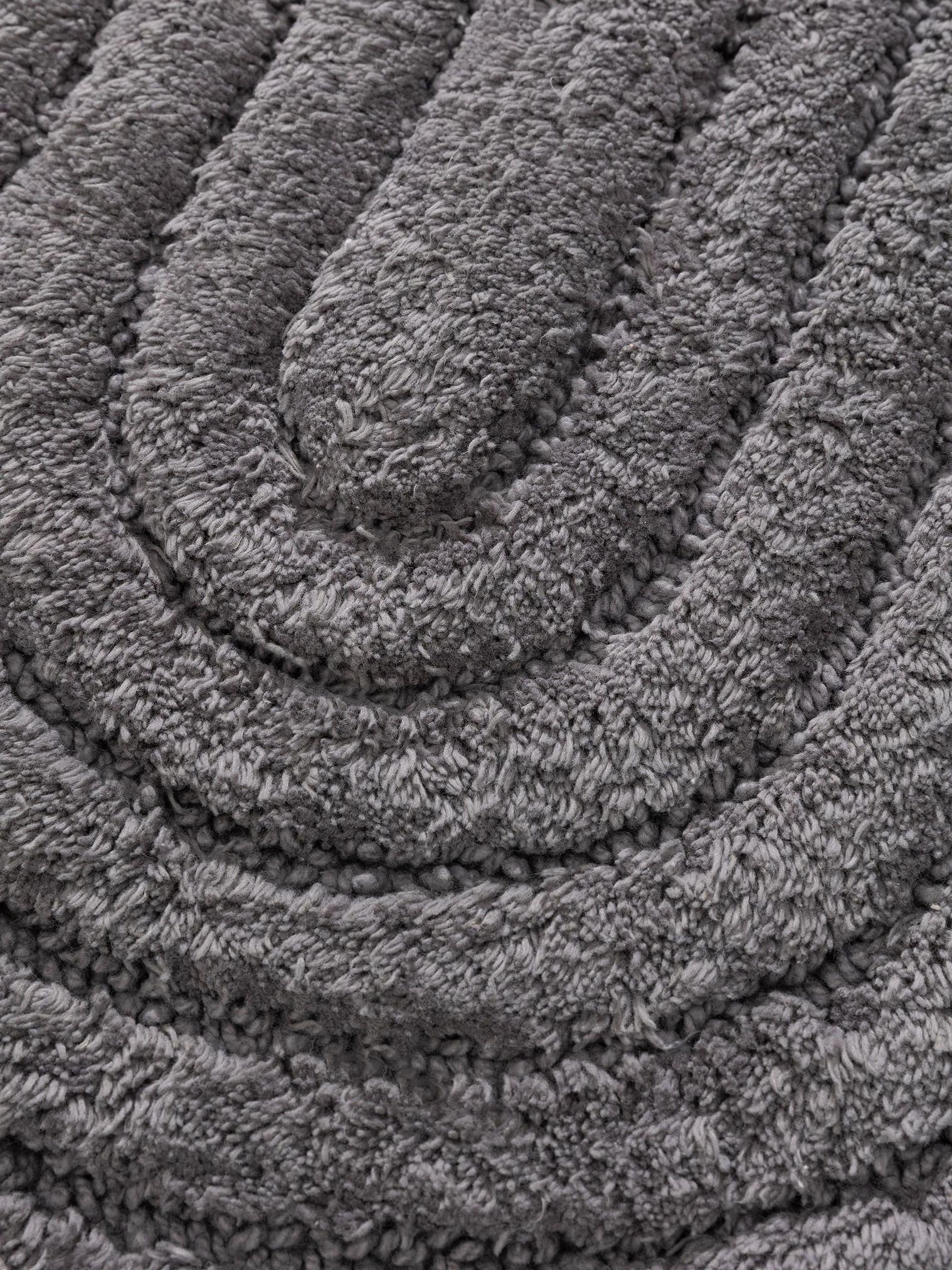 Tappeto di 100% Cotone in Grigio con pelo alto 11 - 20 mm da benuta Pop