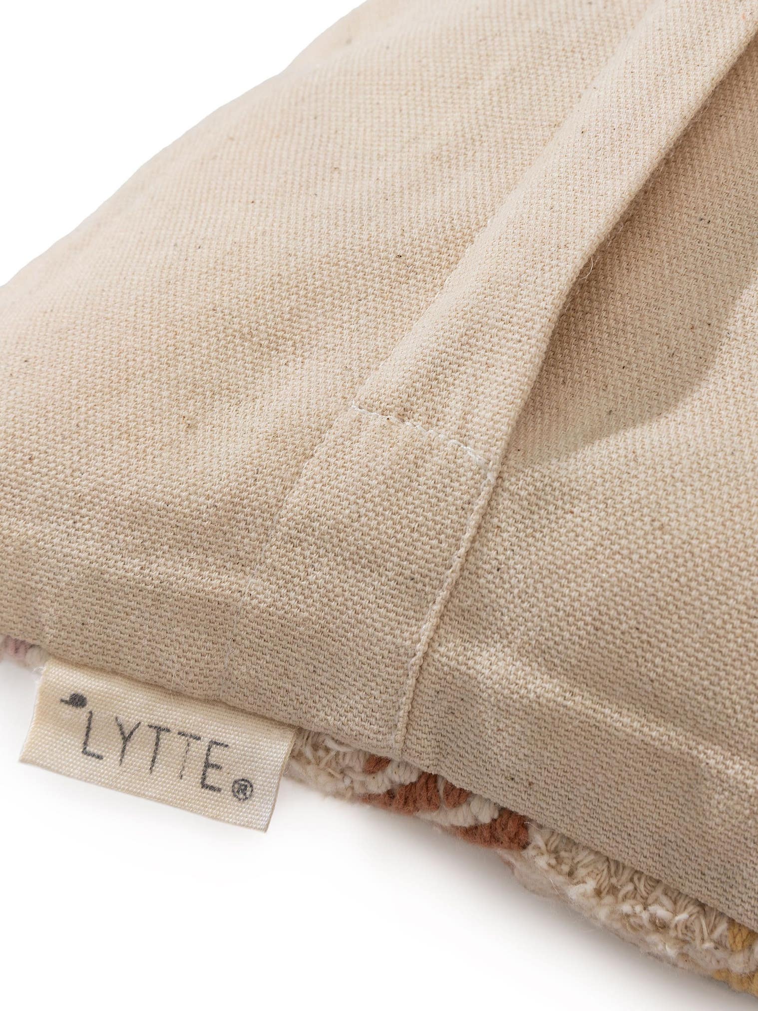 Kussensloop Lia Veelkleurig in Strepen-ontwerp van 100% Katoen door Lytte