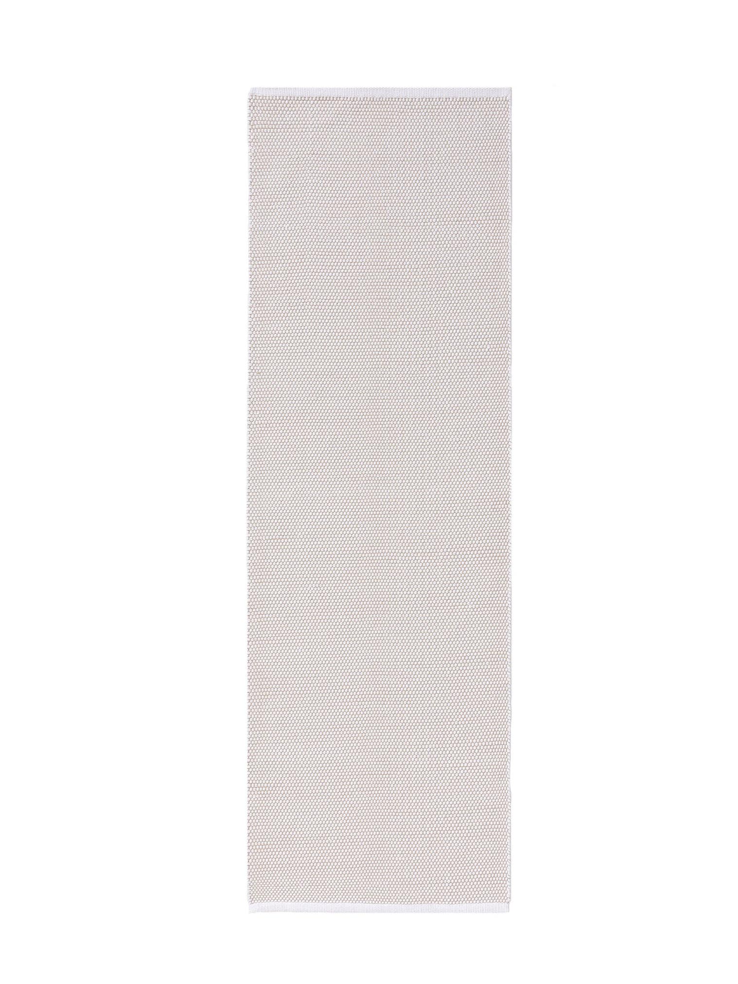 Teppich aus 100% Baumwolle in Beige mit bis 5 mm hohem Flor von benuta Basic