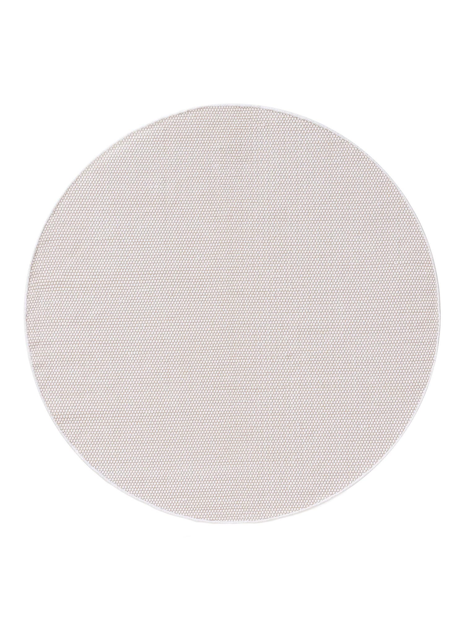 Teppich aus 100% Baumwolle in Beige mit bis 5 mm hohem Flor von benuta Basic