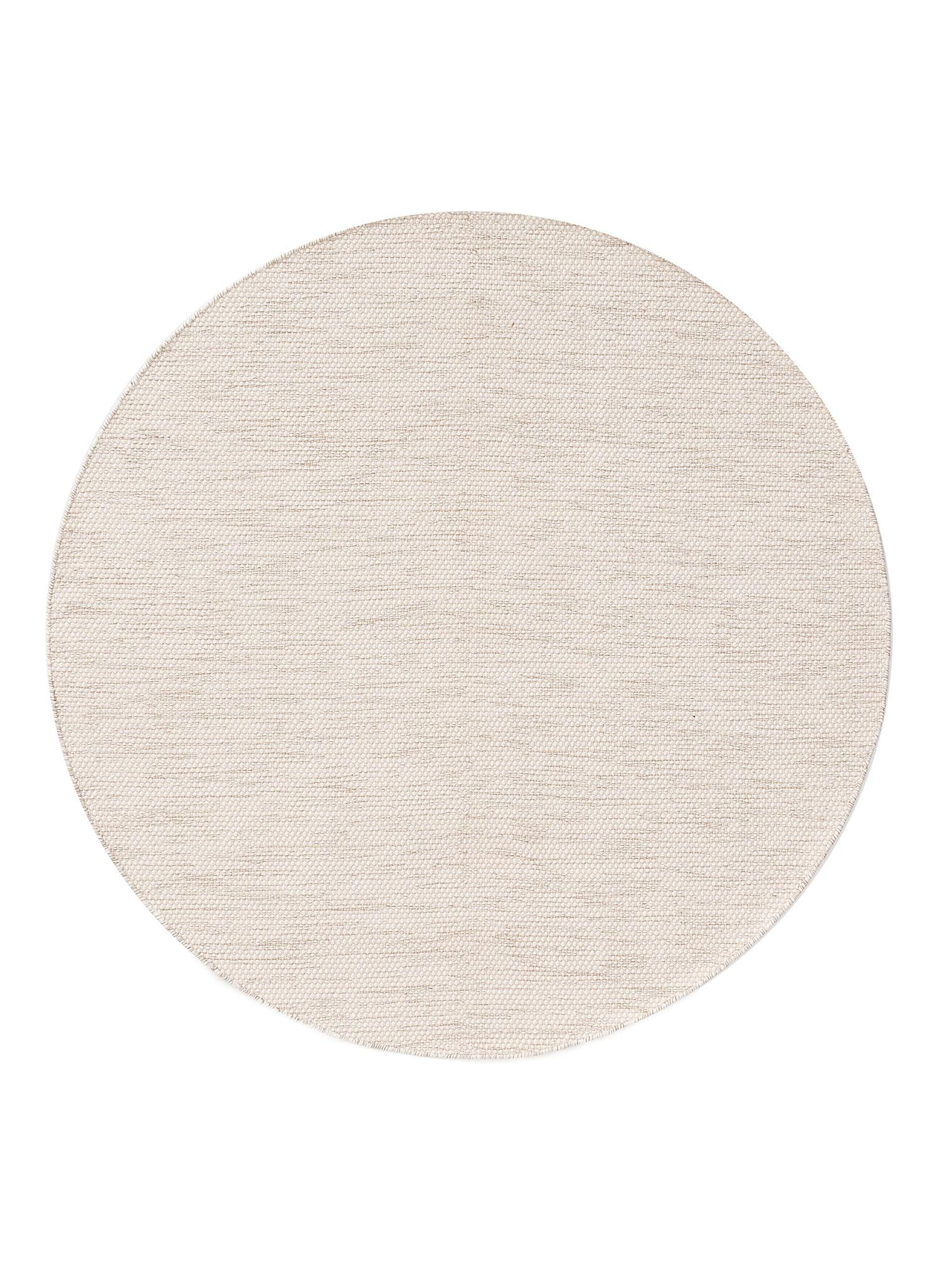 Teppe av 100 % bomull i Beige med opptil 5 mm høy lugg fra benuta Basic