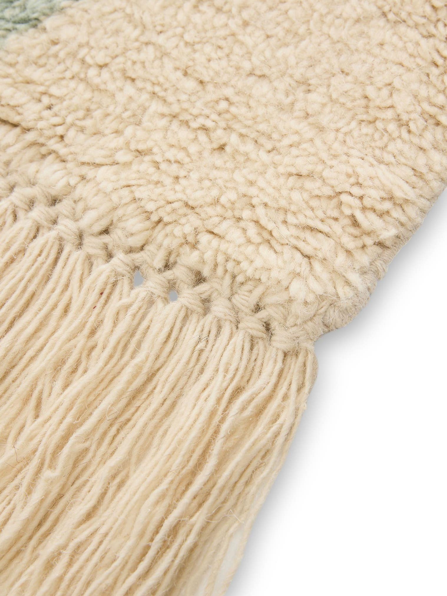 Tapete de 100% lã em Multicolorido com pelo de 11 a 20 mm de altura da Lytte