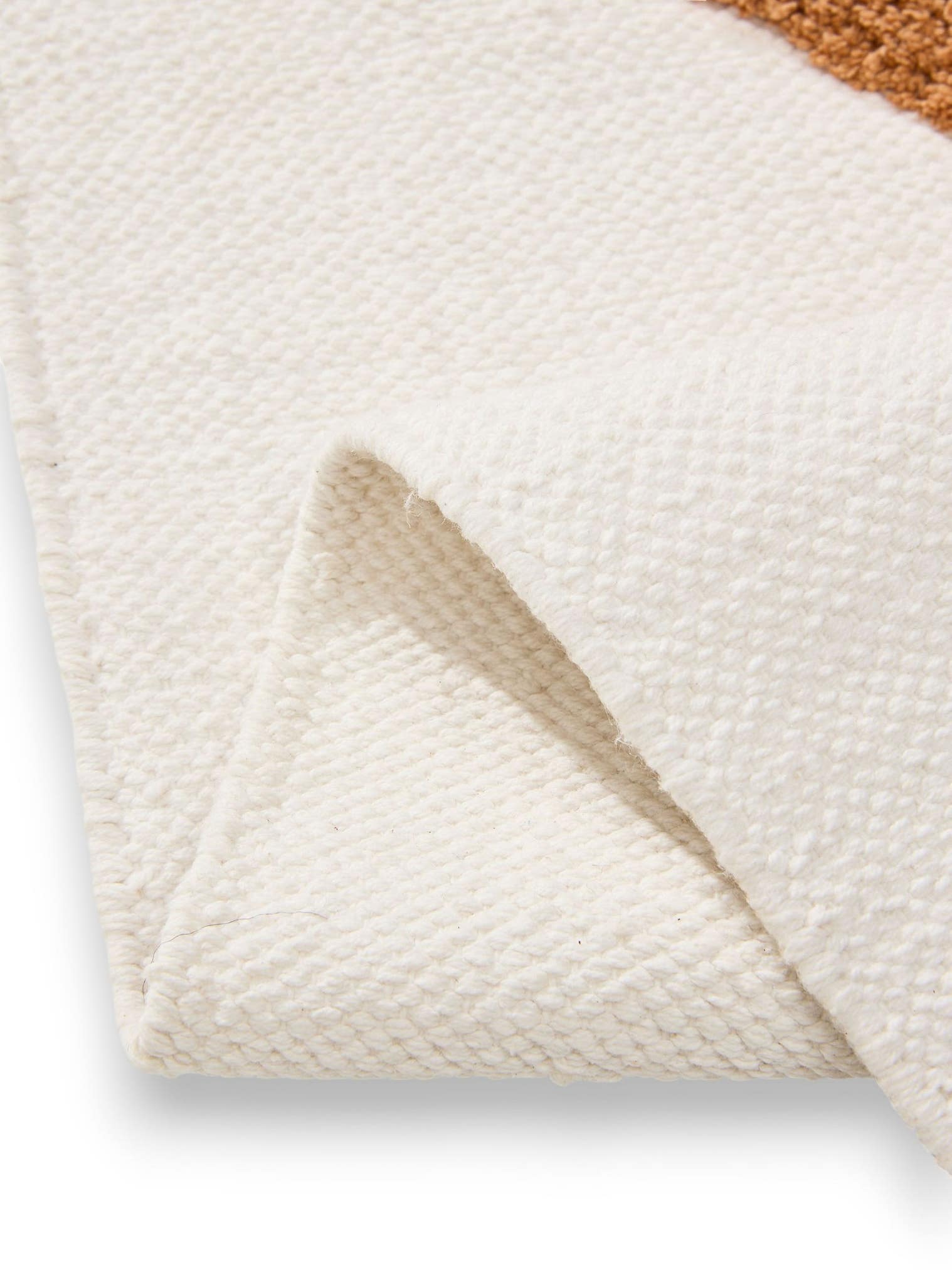 Rug made of 100% Cotton (organic) in Pink with a 21 - 30 mm high pile by Lytte