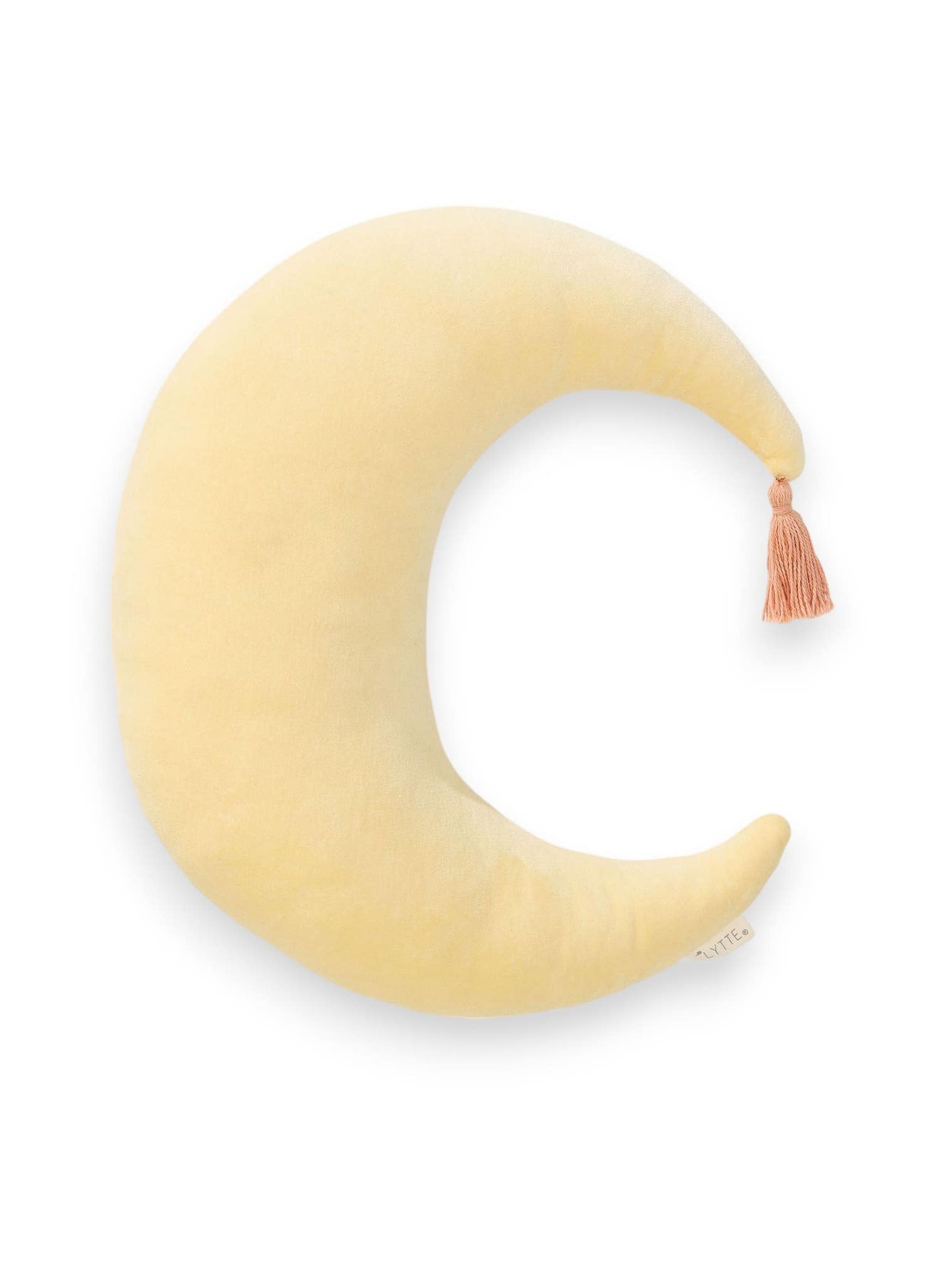 Coussin Alex Jaune en motif KidsDesign en 100% Coton de Lytte