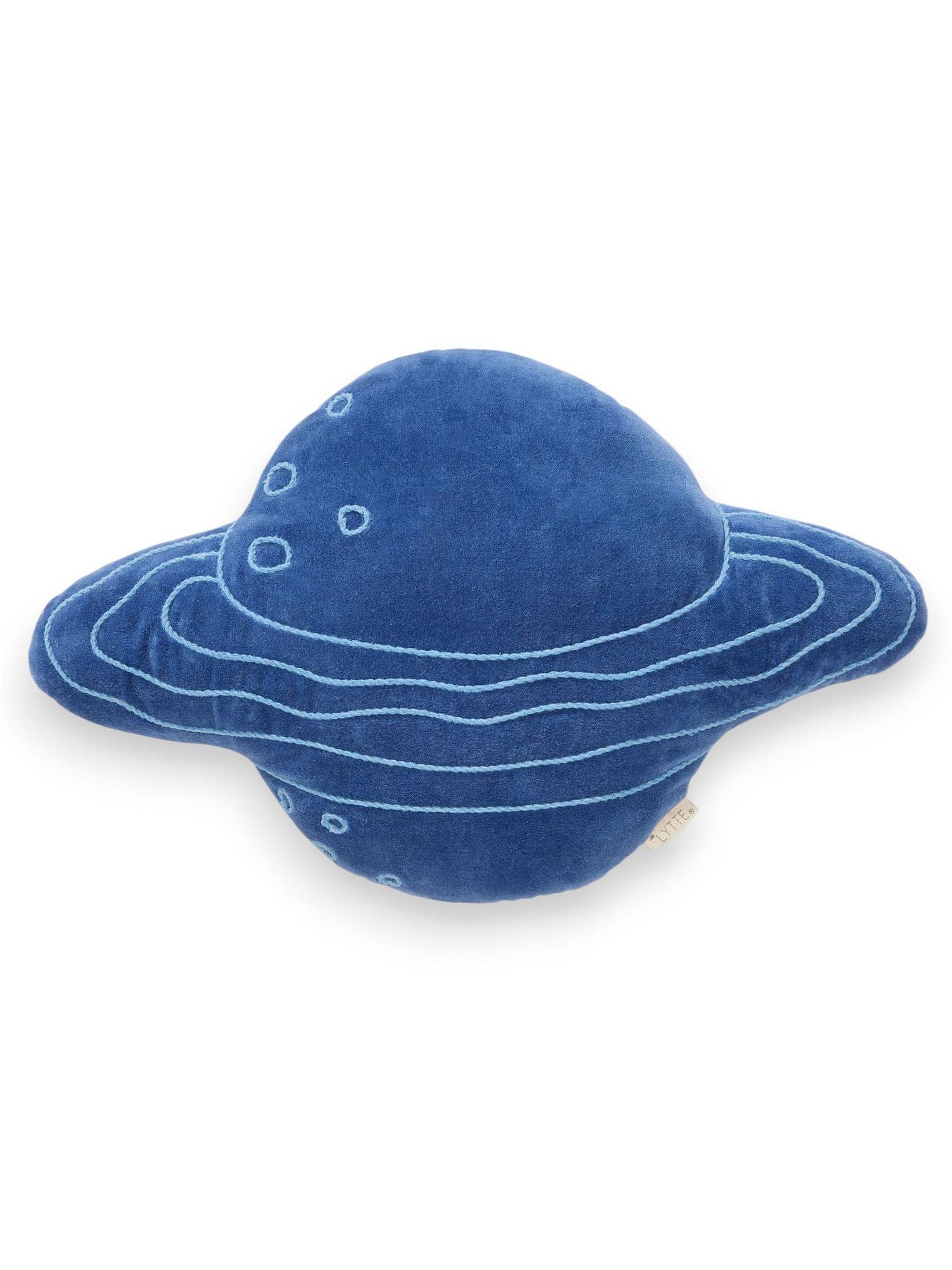 Coussin Alex Bleu en motif KidsDesign en 100% Coton de Lytte