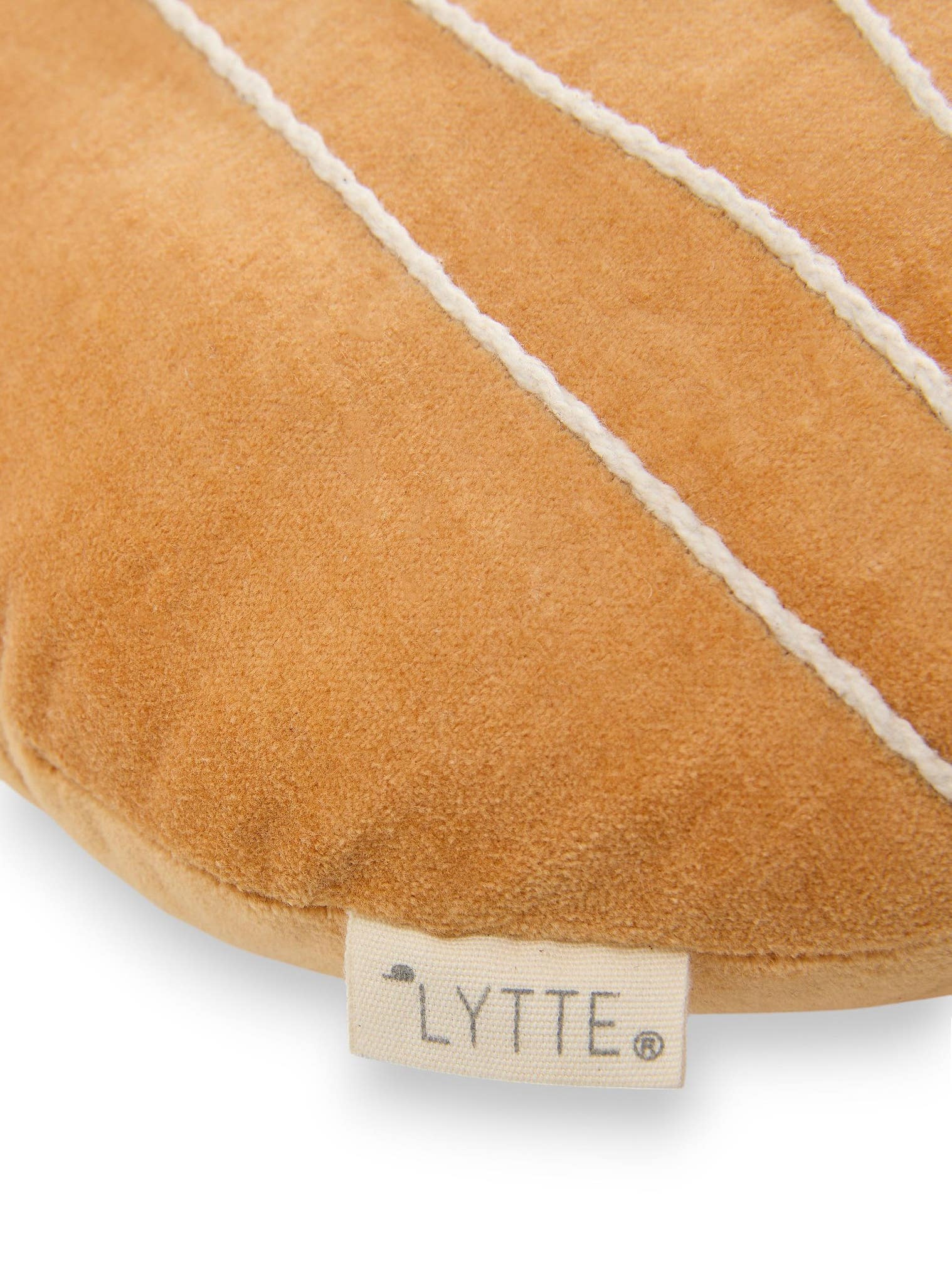 Pude Alex Orange i KidsDesign-design lavet af 100% Bomuld fra Lytte