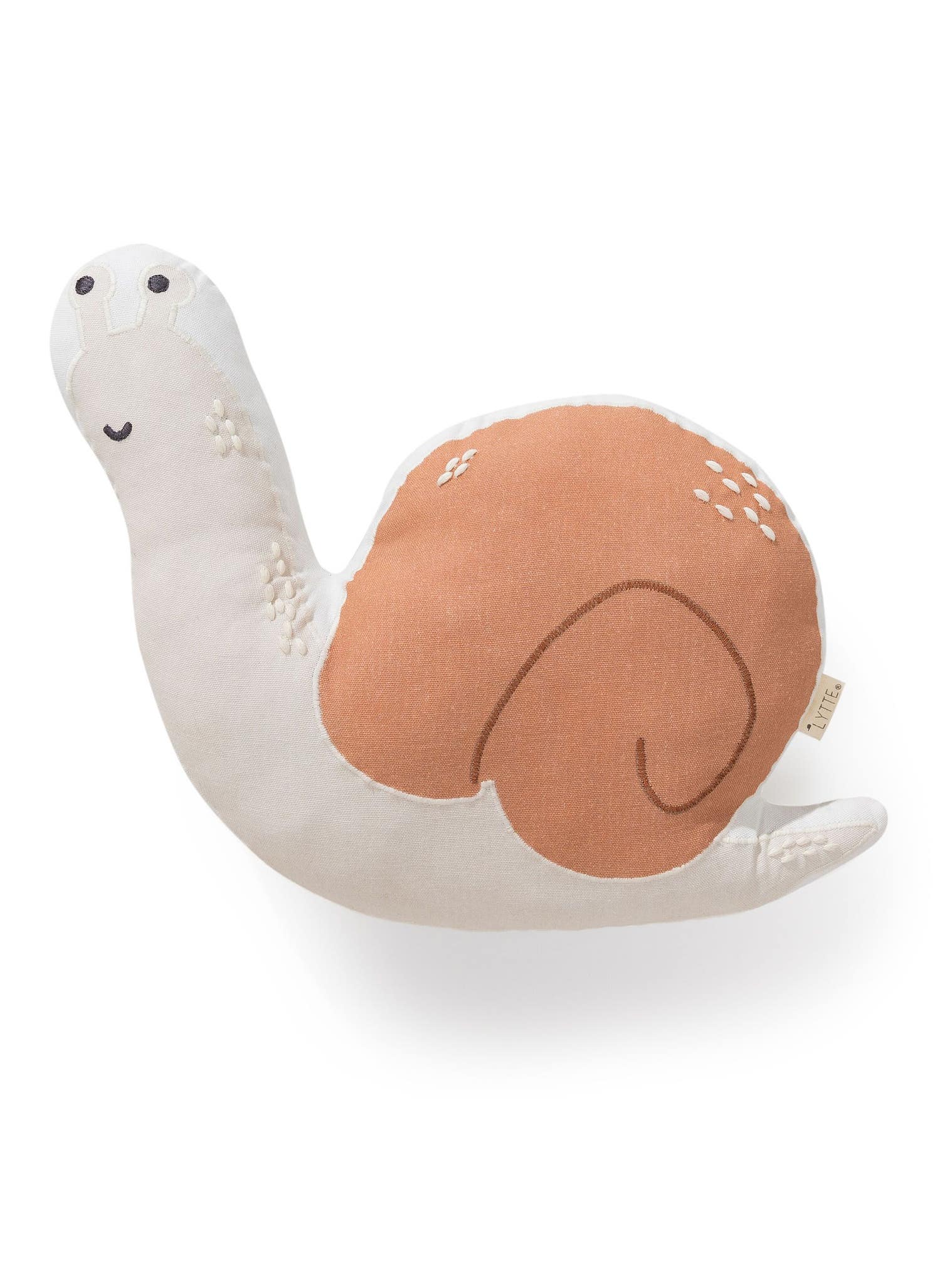 Coussin Isa Beige/Multicouleur en motif KidsDesign en 100% Coton de Lytte