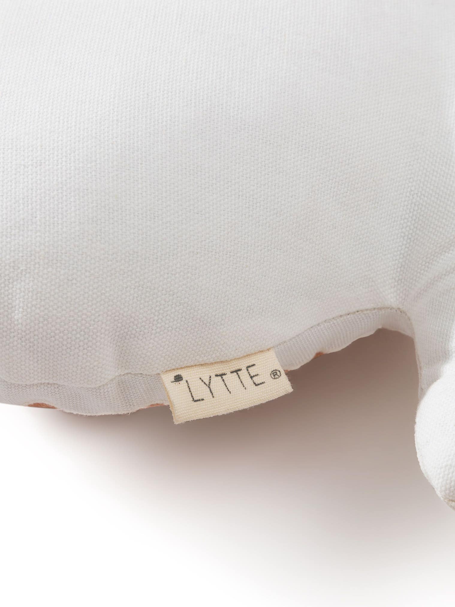 Coussin Isa Beige/Multicouleur en motif KidsDesign en 100% Coton de Lytte
