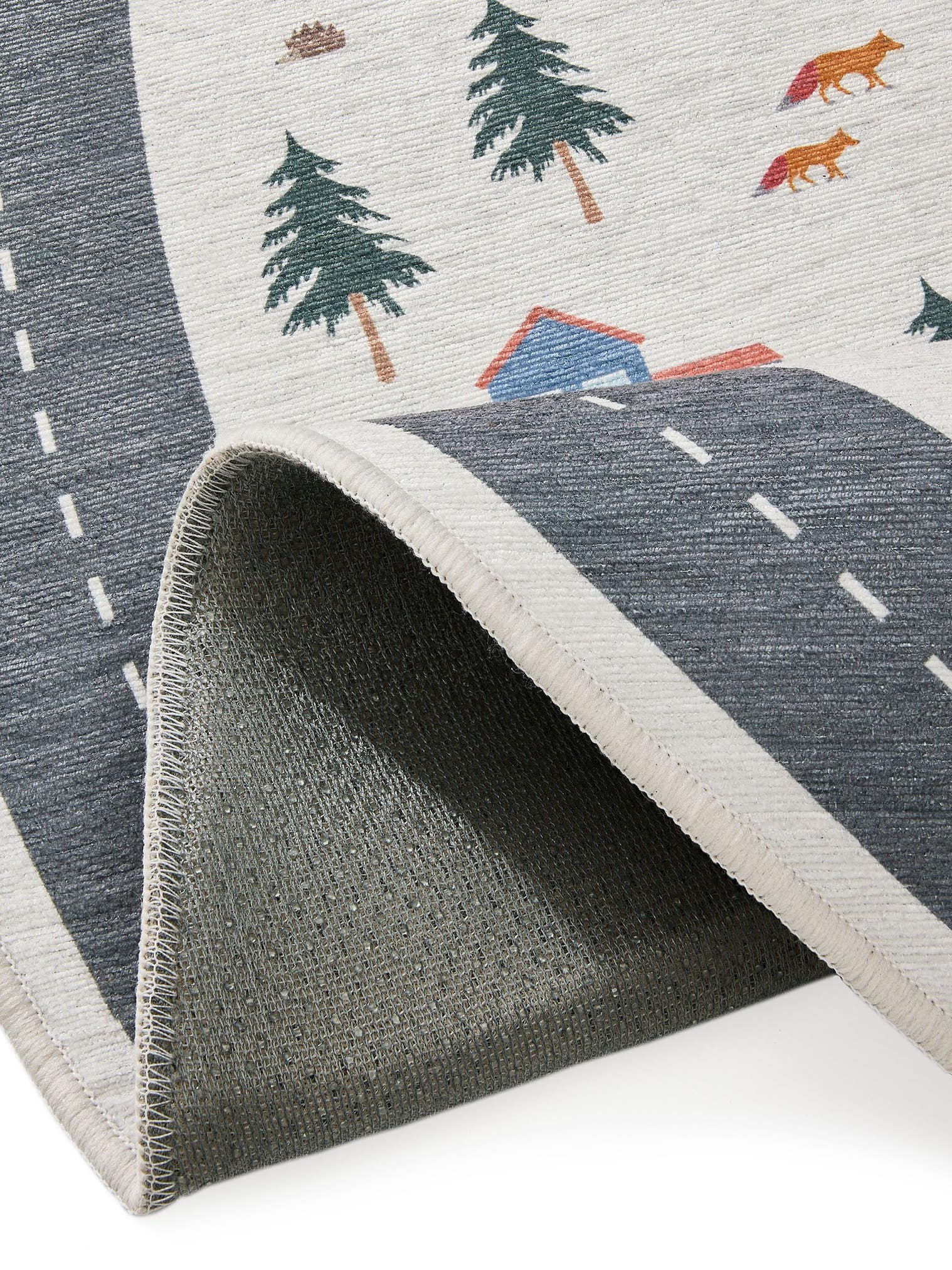 Matta av 100% Polyester i Beige med 1- 5 mm hög lugg från Lytte