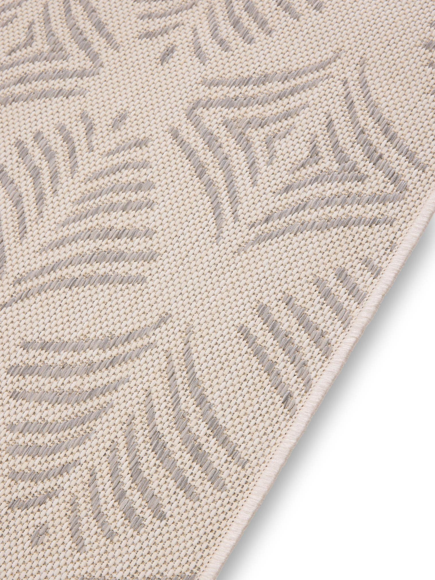Rug made of 100% Polypropylene in Grey with a 1- 5 mm high pile by benuta Nest