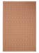 In- & Outdoor Vloerkleed Metro Beige/Rood