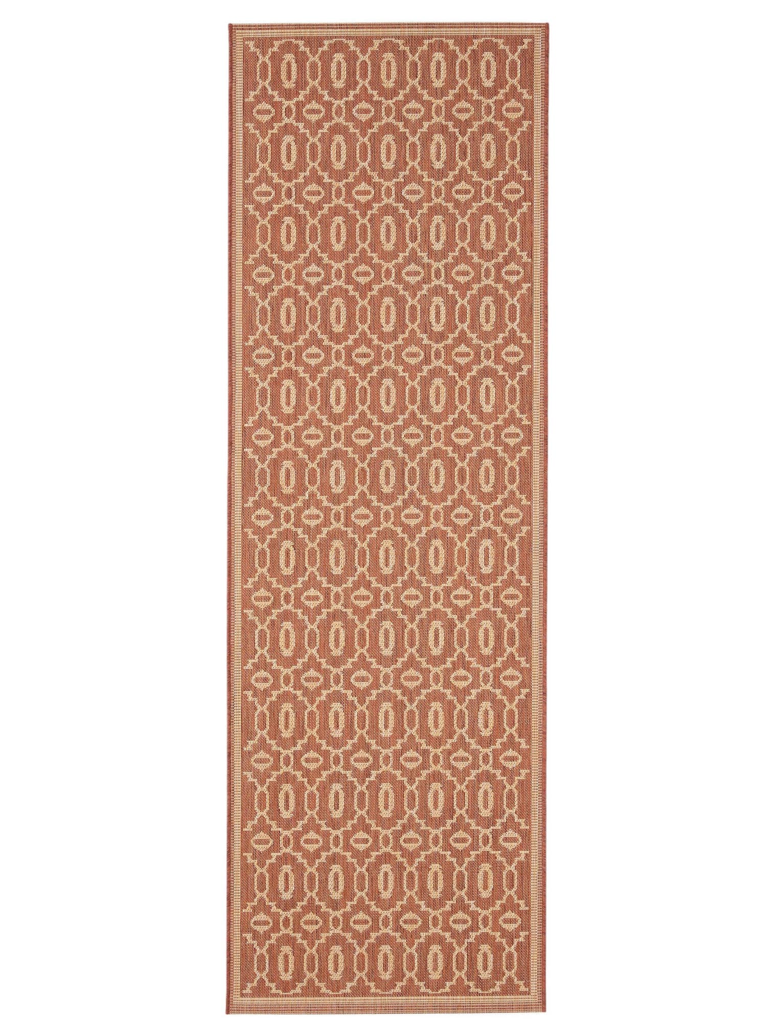 Teppich aus 100% Polypropylen in Beige mit bis 5 mm hohem Flor von benuta Nest