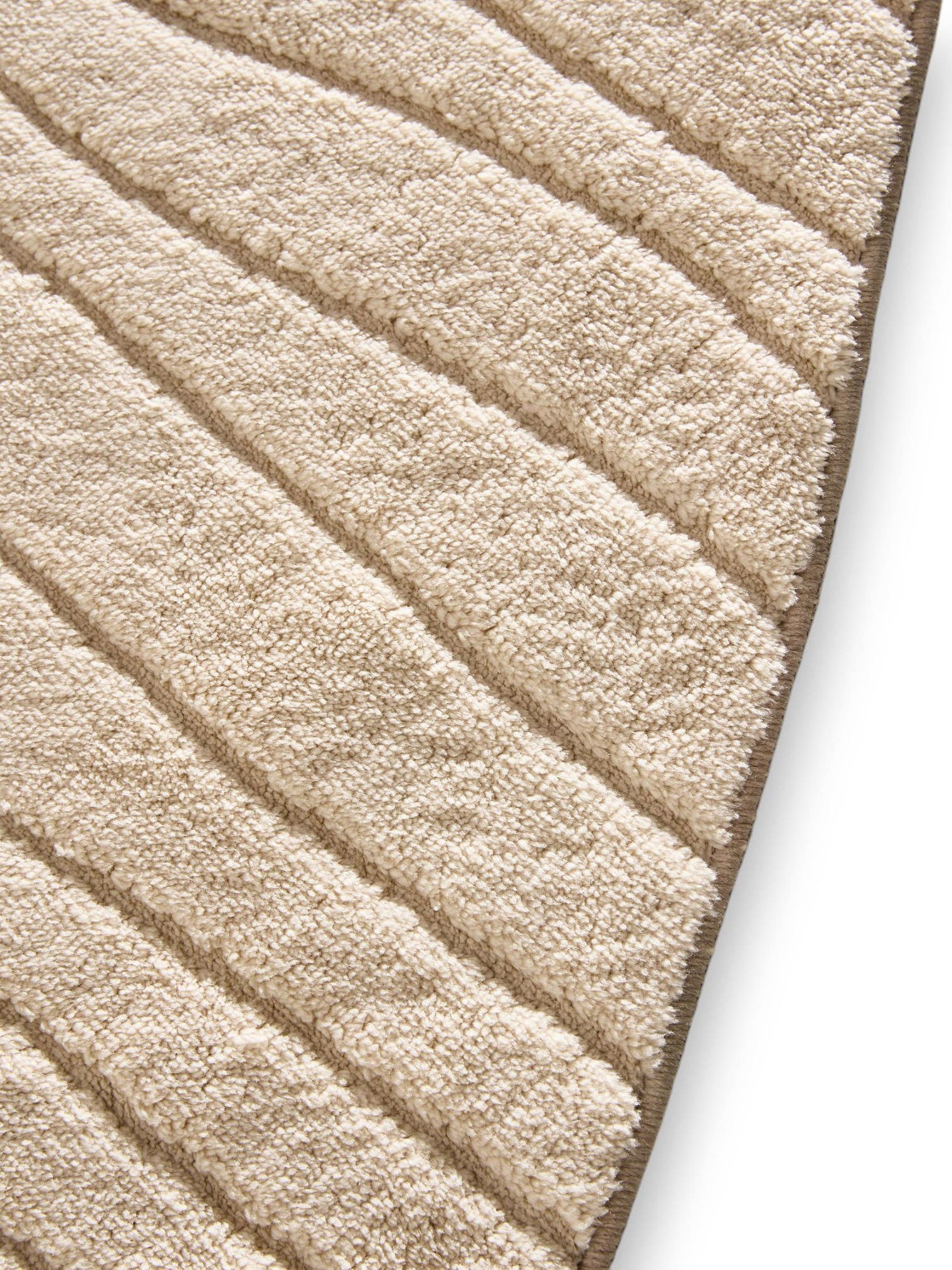 Tappeto di 100% Poliestere in Beige con pelo alto 6 - 10 mm da benuta Pop