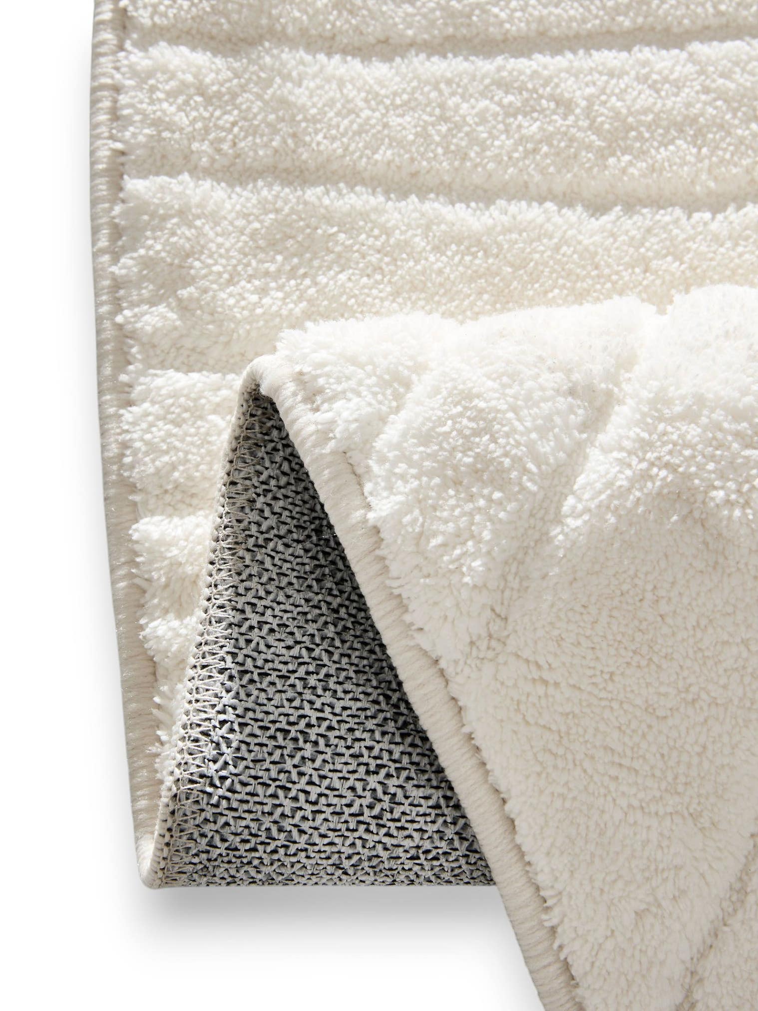 Tappeto di 100% Poliestere in Beige con pelo alto 6 - 10 mm da benuta Pop