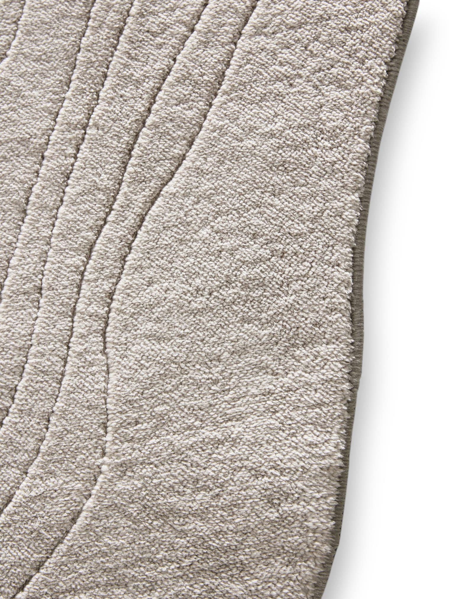 Tappeto di 100% Poliestere in Grigio con pelo alto 6 - 10 mm da benuta Pop