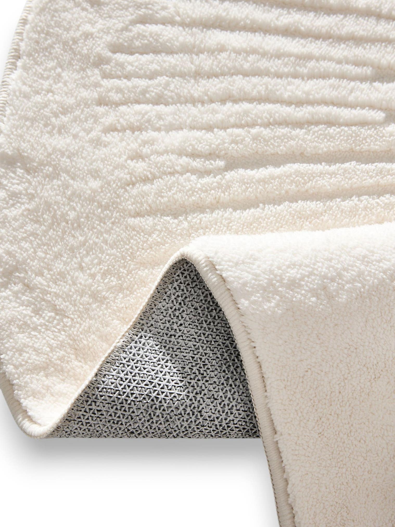 Tappeto di 100% Poliestere in Beige con pelo alto 6 - 10 mm da benuta Pop