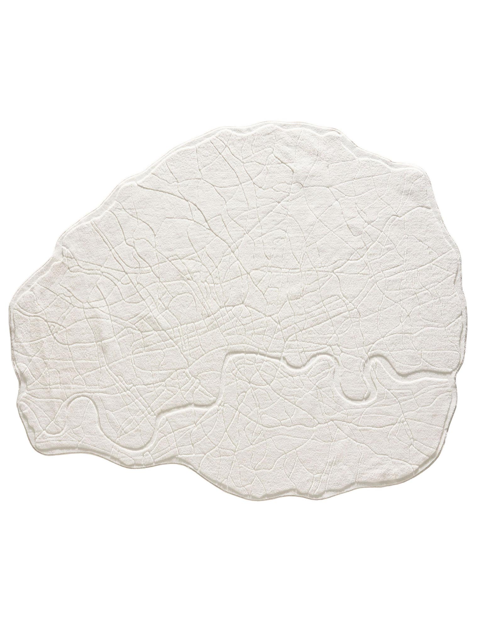 Tappeto di 100% Poliestere in Beige con pelo alto 6 - 10 mm da benuta Pop