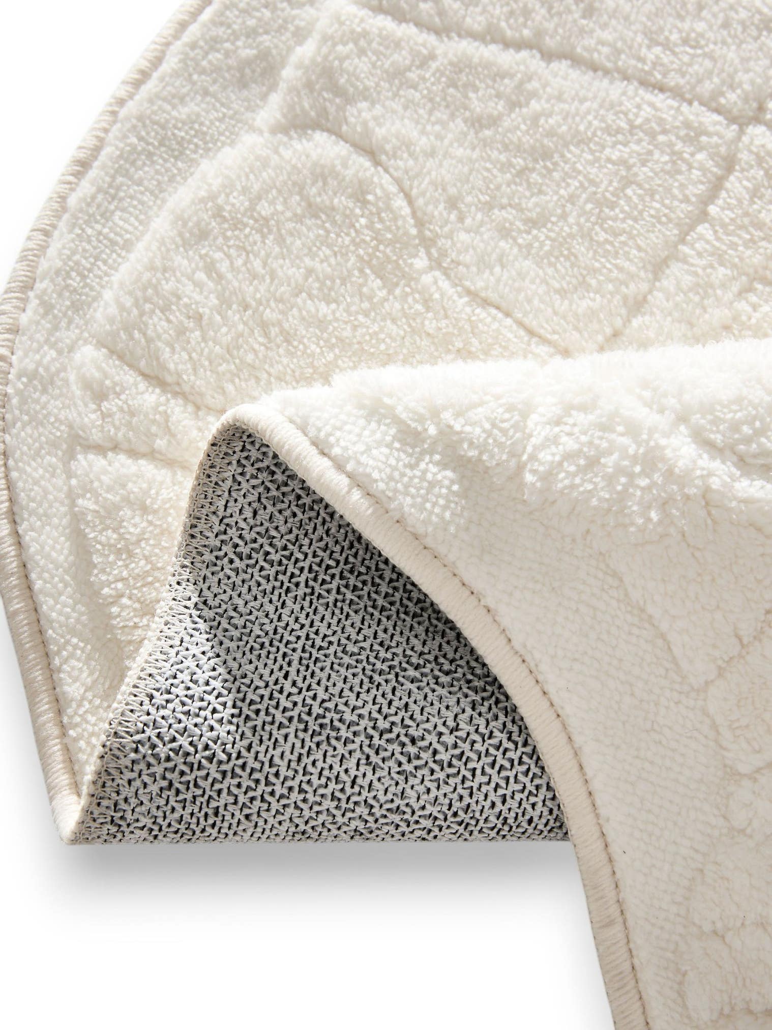 Tappeto di 100% Poliestere in Beige con pelo alto 6 - 10 mm da benuta Pop