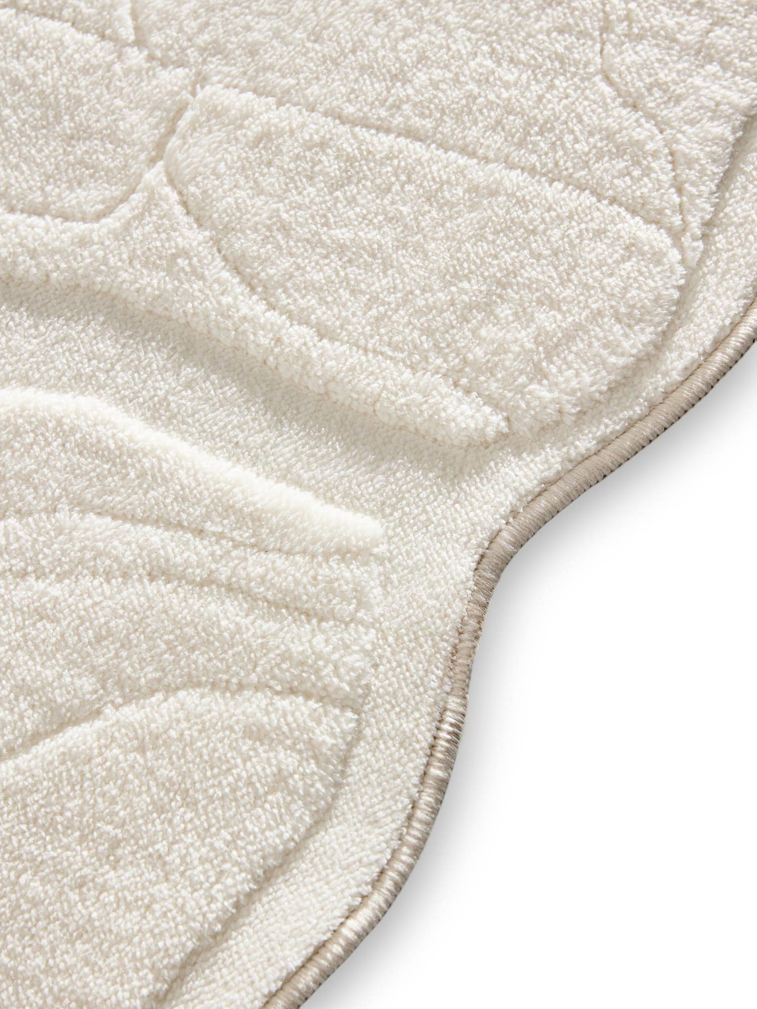 Tappeto di 100% Poliestere in Beige con pelo alto 6 - 10 mm da benuta Pop