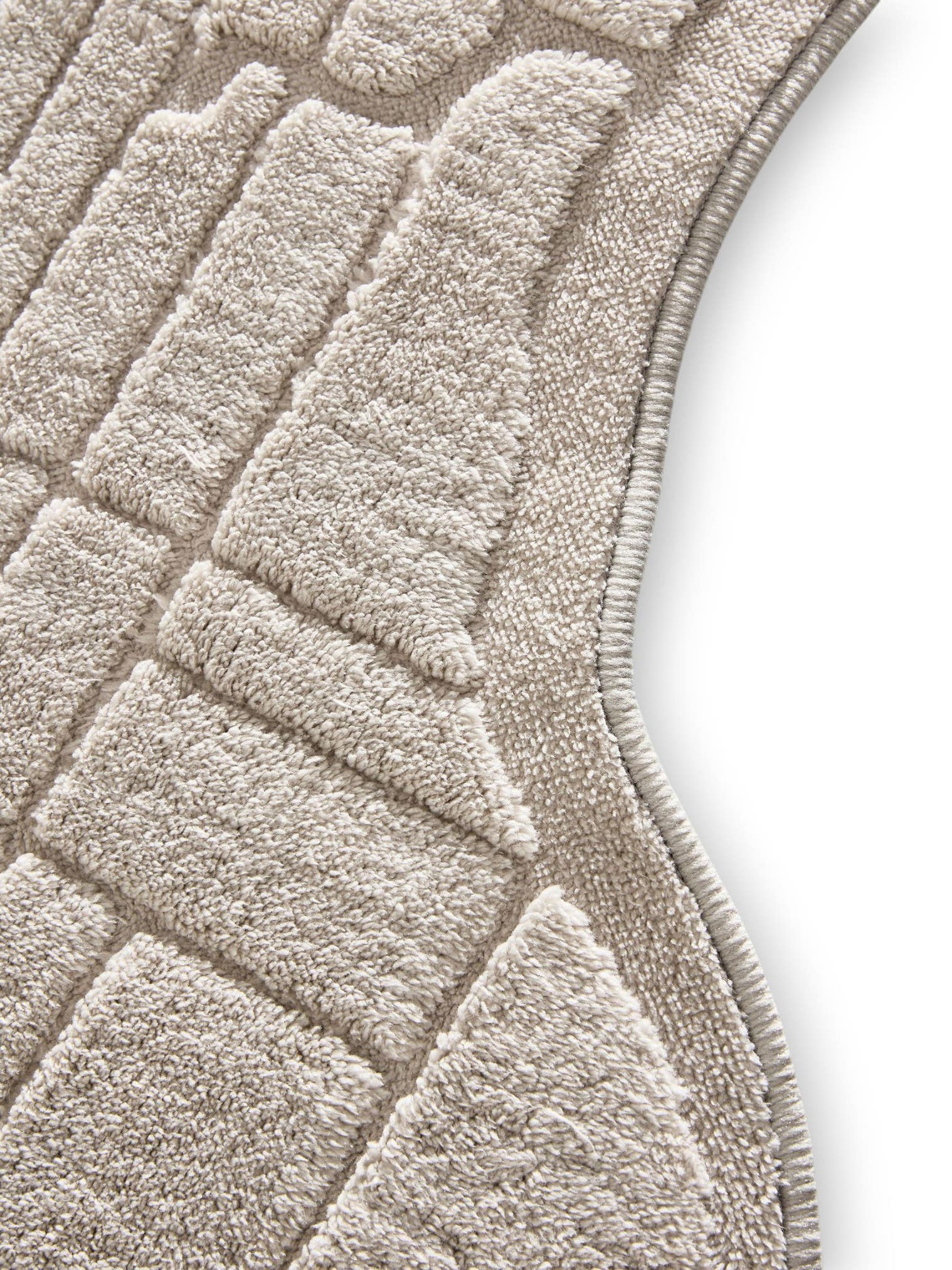 Rug made of 100% Polyester in Grey with a 6 - 10 mm high pile by benuta Pop
