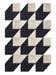 Teppich Cubes Schwarz/Weiß