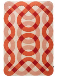 Wollteppich Nio Rot