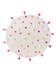 Waschbarer Kinderteppich Fiete Multicolor/Pink
