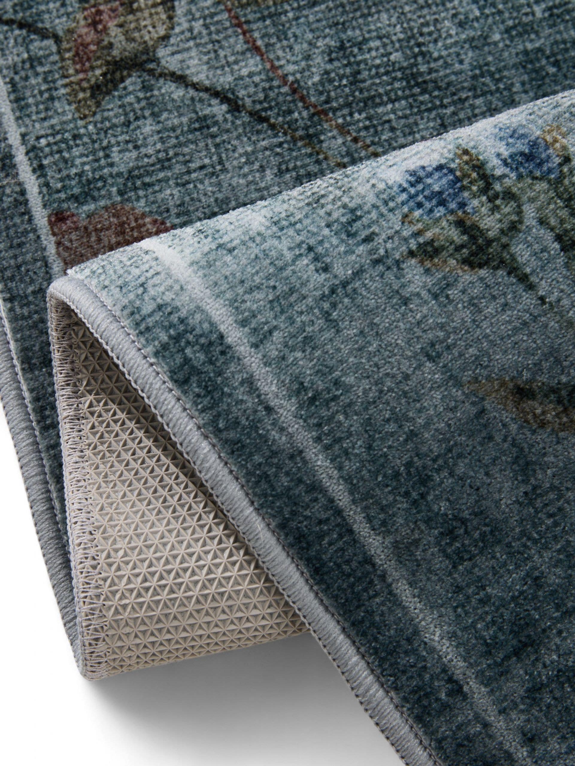 Rug made of 100% Cotton in Multicoloured with a 1- 5 mm high pile by benuta Nest
