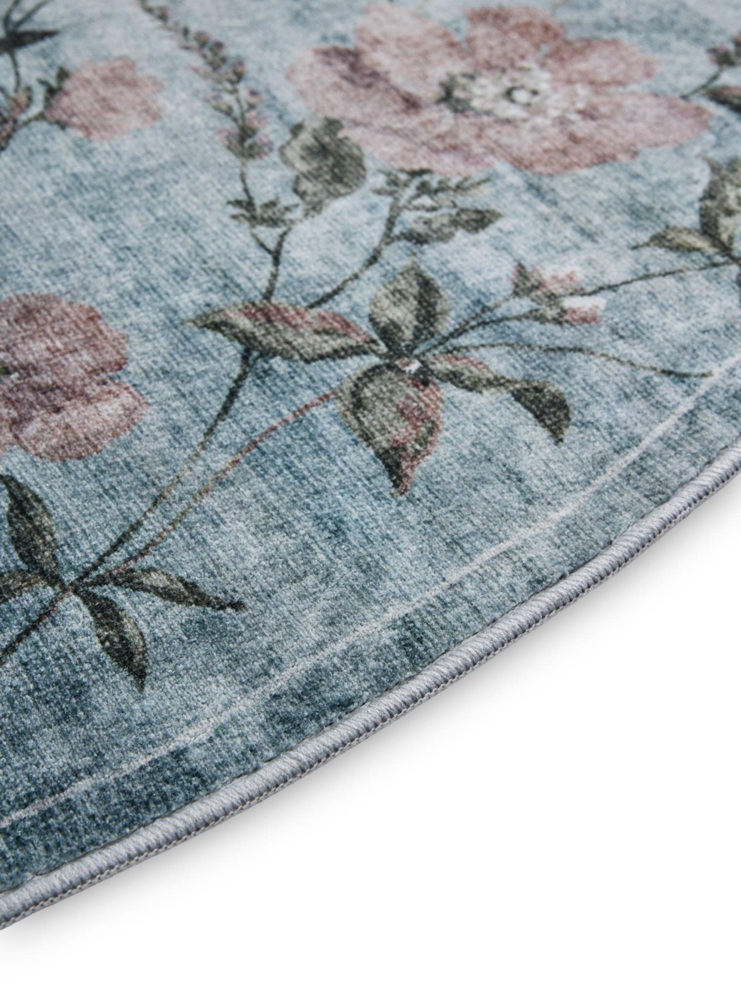Teppich aus 100% Polyester in Multicolor mit bis 5 mm hohem Flor von benuta Nest