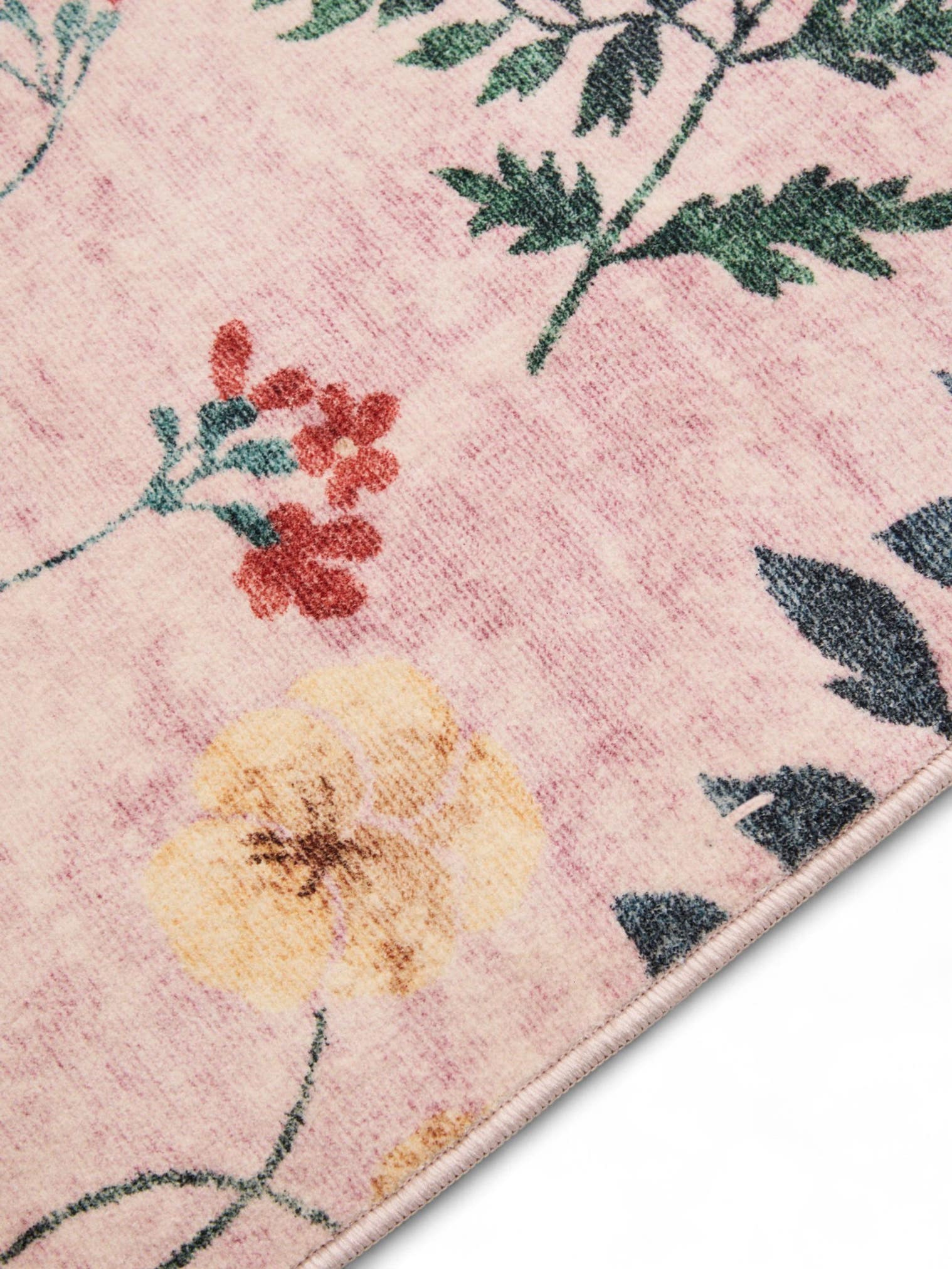 Teppich aus 100% Poliéster in Multicolor mit 1- 5 mm hohem Flor von benuta Nest
