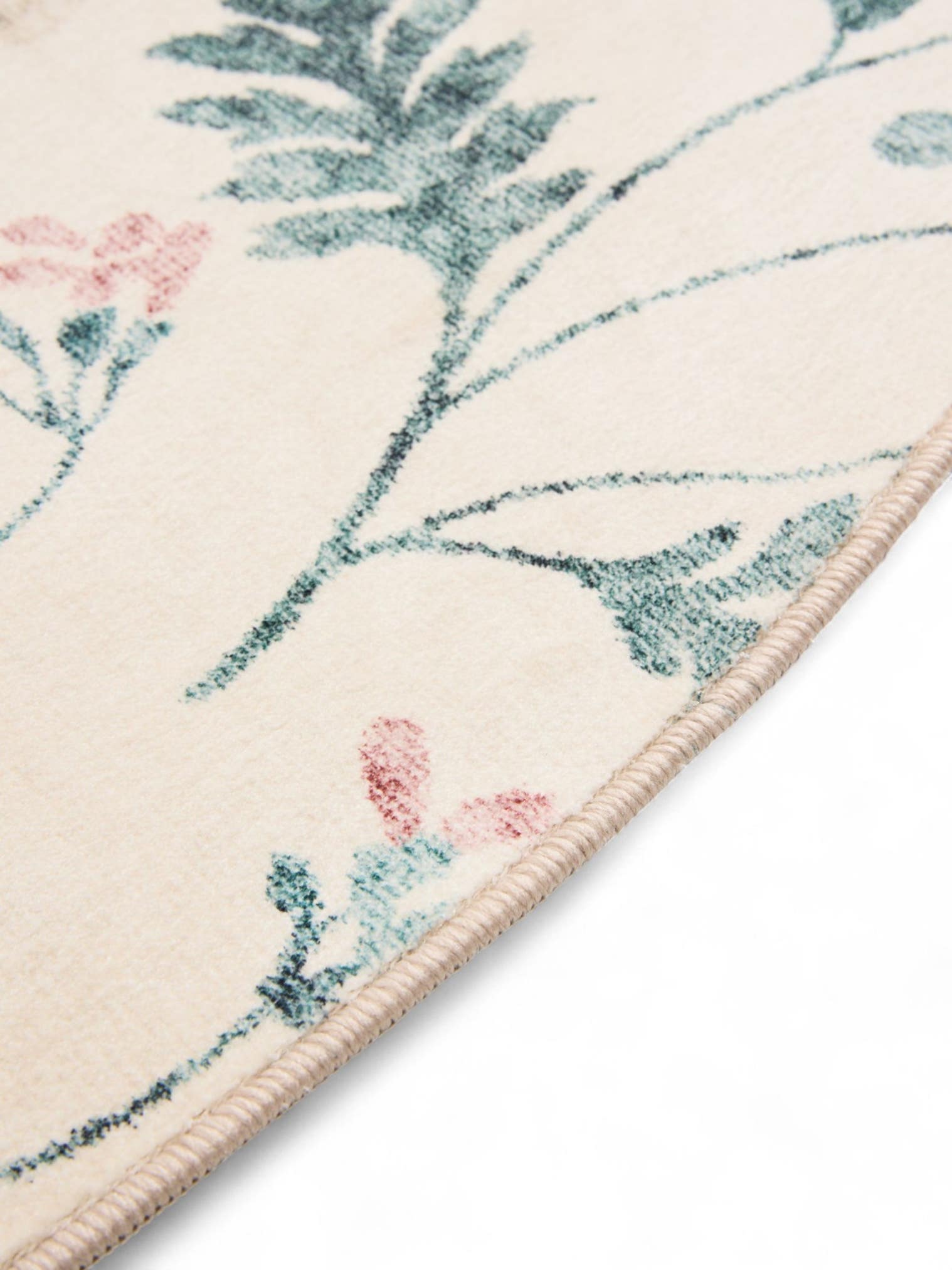 Teppich aus 100% Polyester in Multicolor mit bis 5 mm hohem Flor von benuta Nest