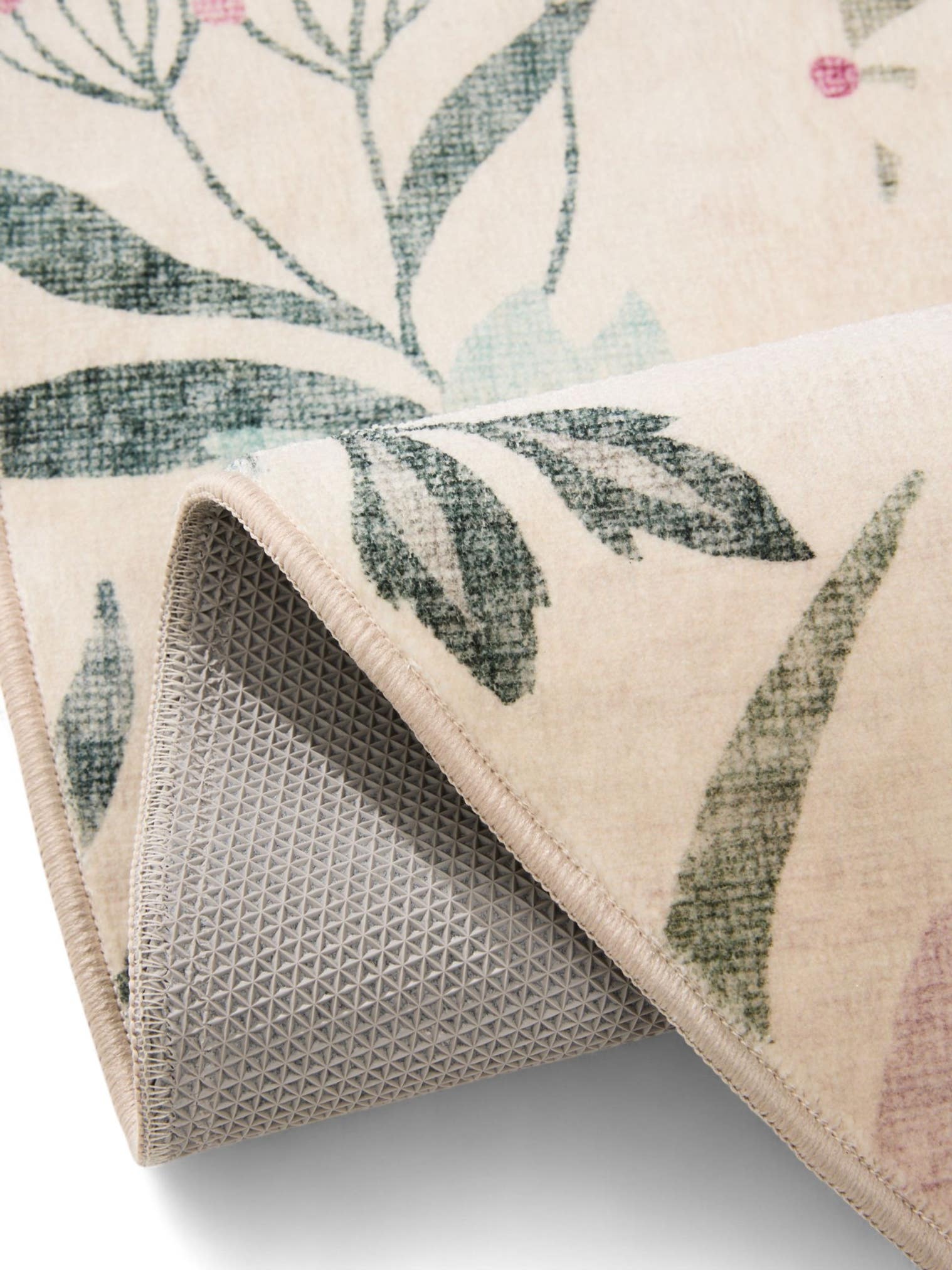 Teppich aus 100% Polyester in Multicolor mit 11 bis 20 mm hohem Flor von benuta Nest
