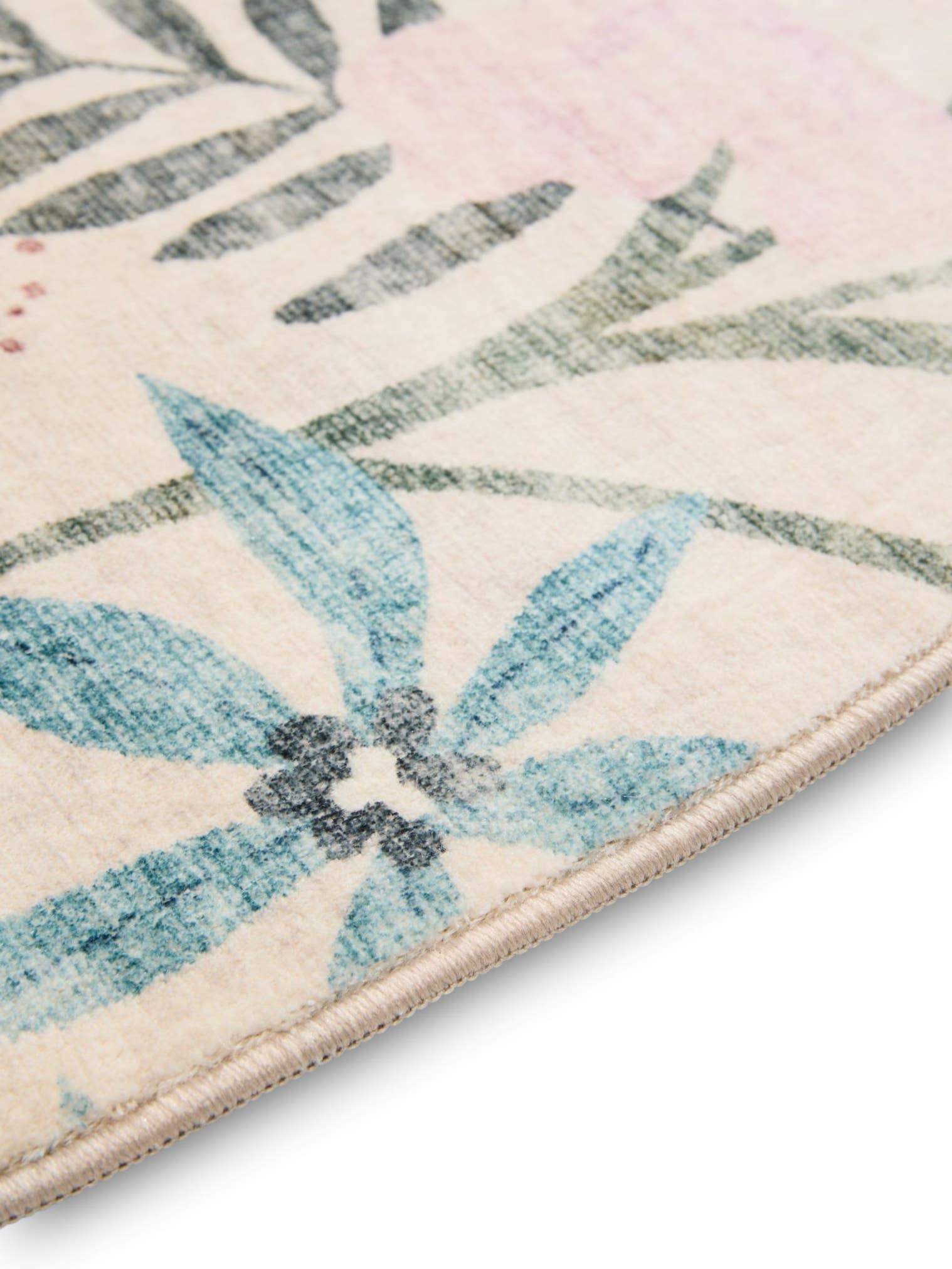 Teppich aus 100% Polyester in Multicolor mit 11 bis 20 mm hohem Flor von benuta Nest