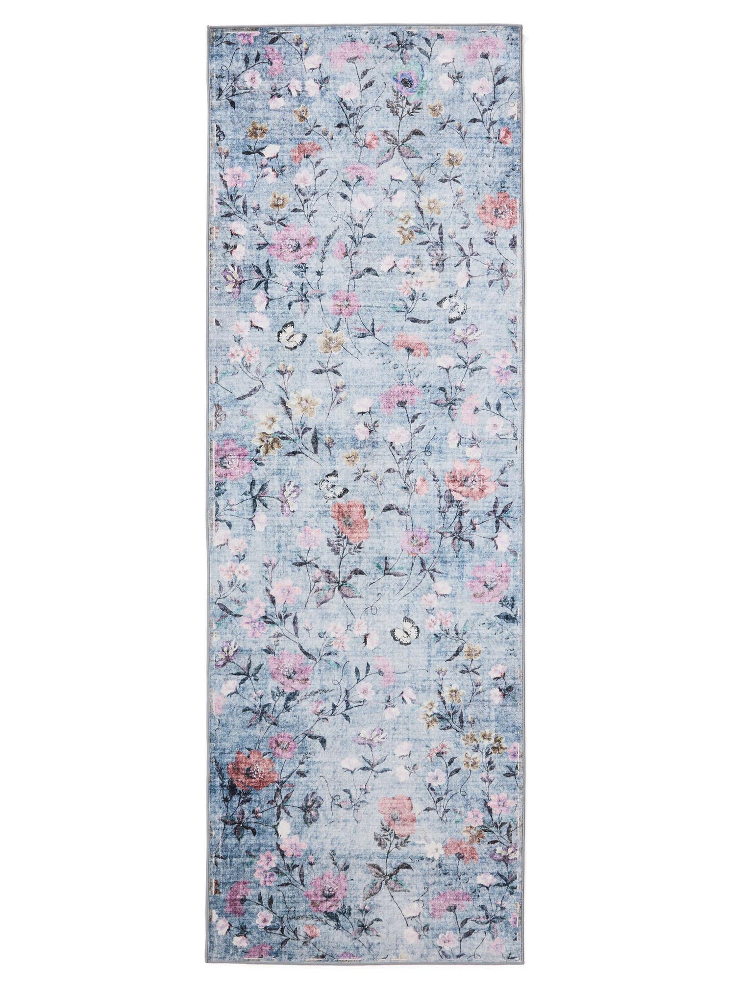 Teppich aus 100% Poliéster in Multicolor mit 1- 5 mm hohem Flor von benuta Nest