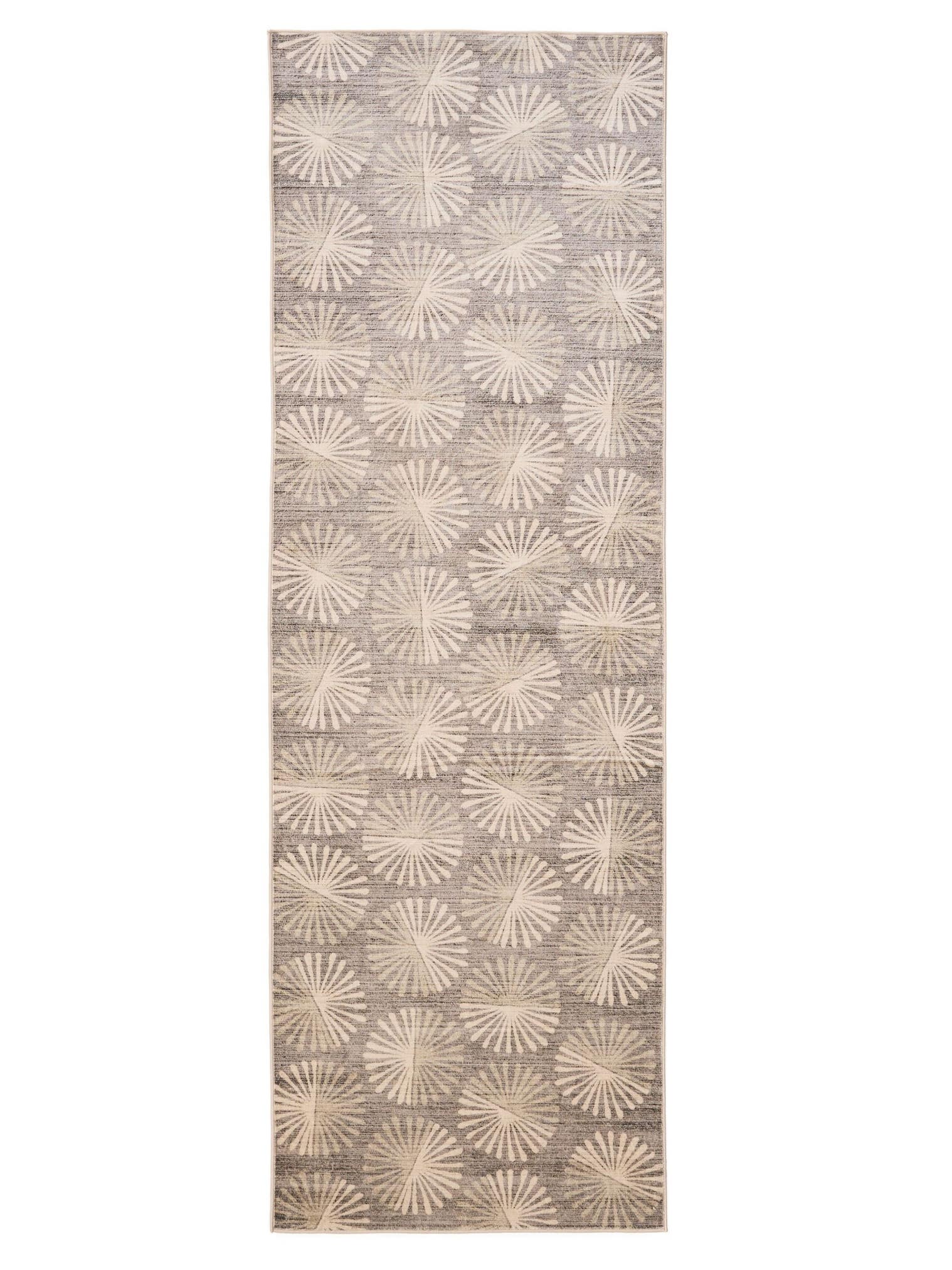 Teppich aus 100% Poliéster in Taupe mit 1- 5 mm hohem Flor von benuta Nest
