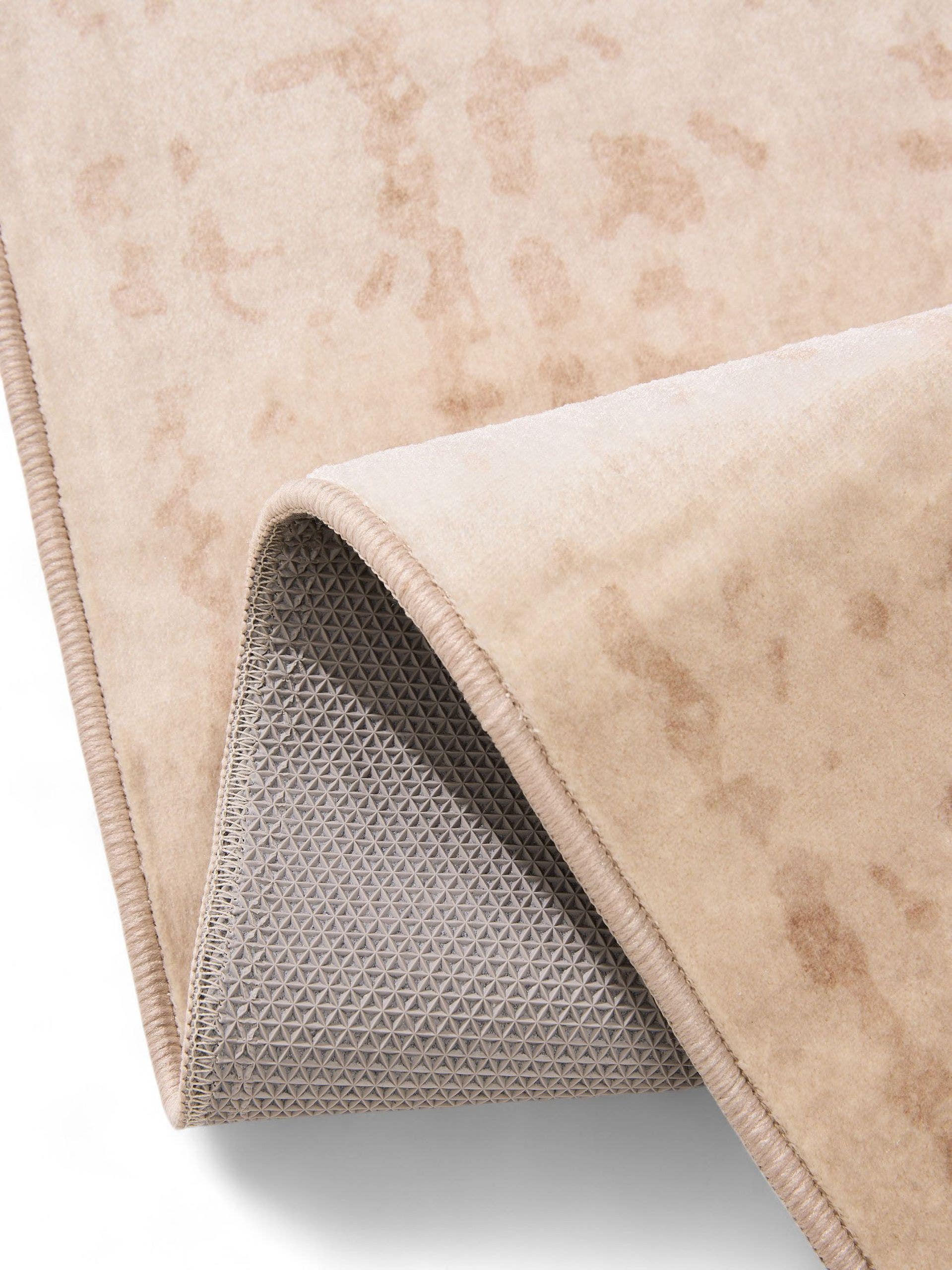 Alfombra de 100% Poliéster en Beige con un pelo de {{Placeholder_Pile Height}} de altura de benuta Nest