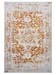 Waschbarer Teppich Miray Grau/Orange