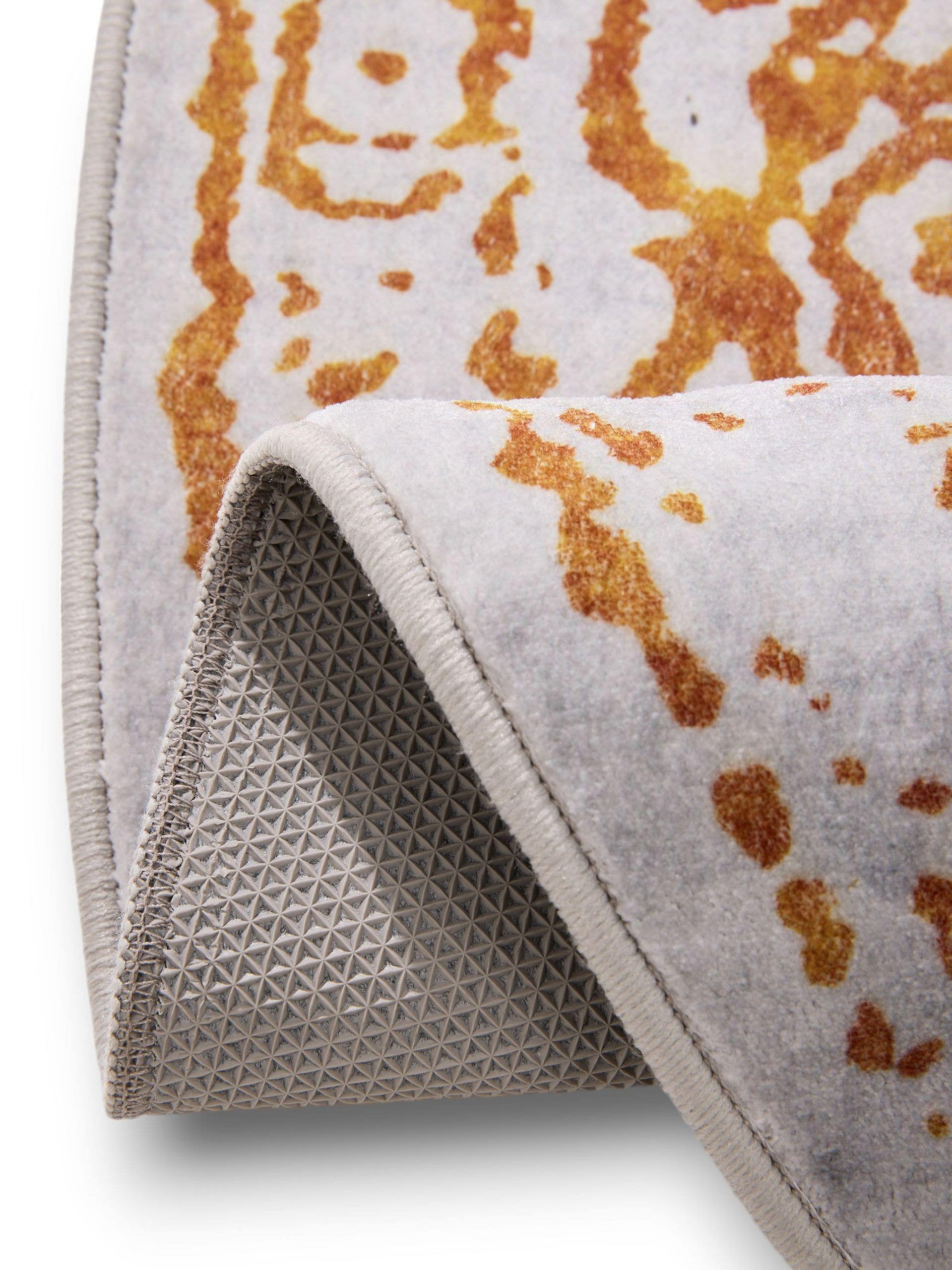 Koberec z 100% polyester v Grey s vlasem výšky do 5 mm od benuta Nest