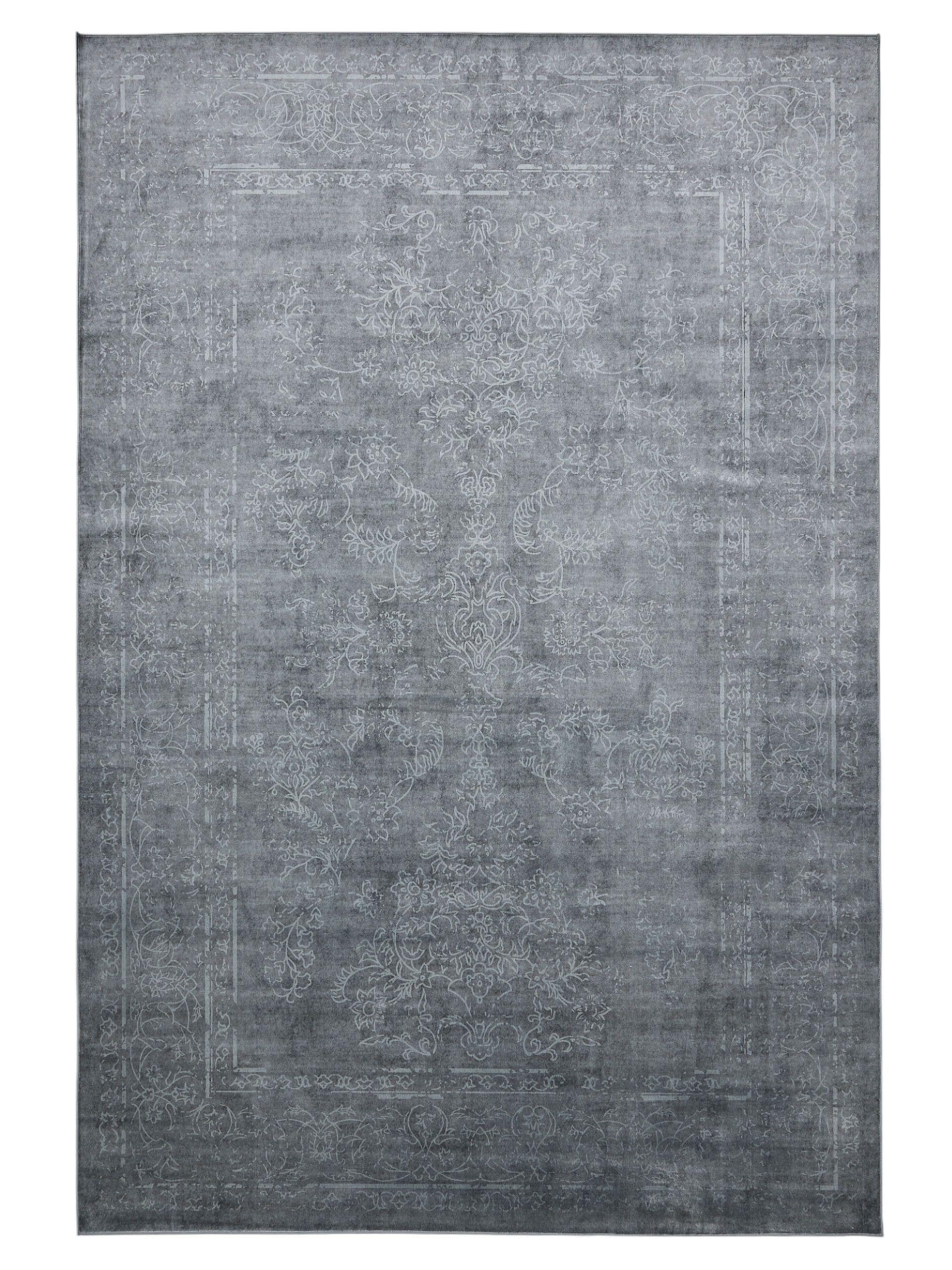 Rug made of 100% Polyester in Beige with a 1- 5 mm high pile by benuta Nest