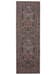 Tapis de couloir George Multicouleur/Rouge