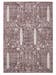 Washable Rug George Bordeaux