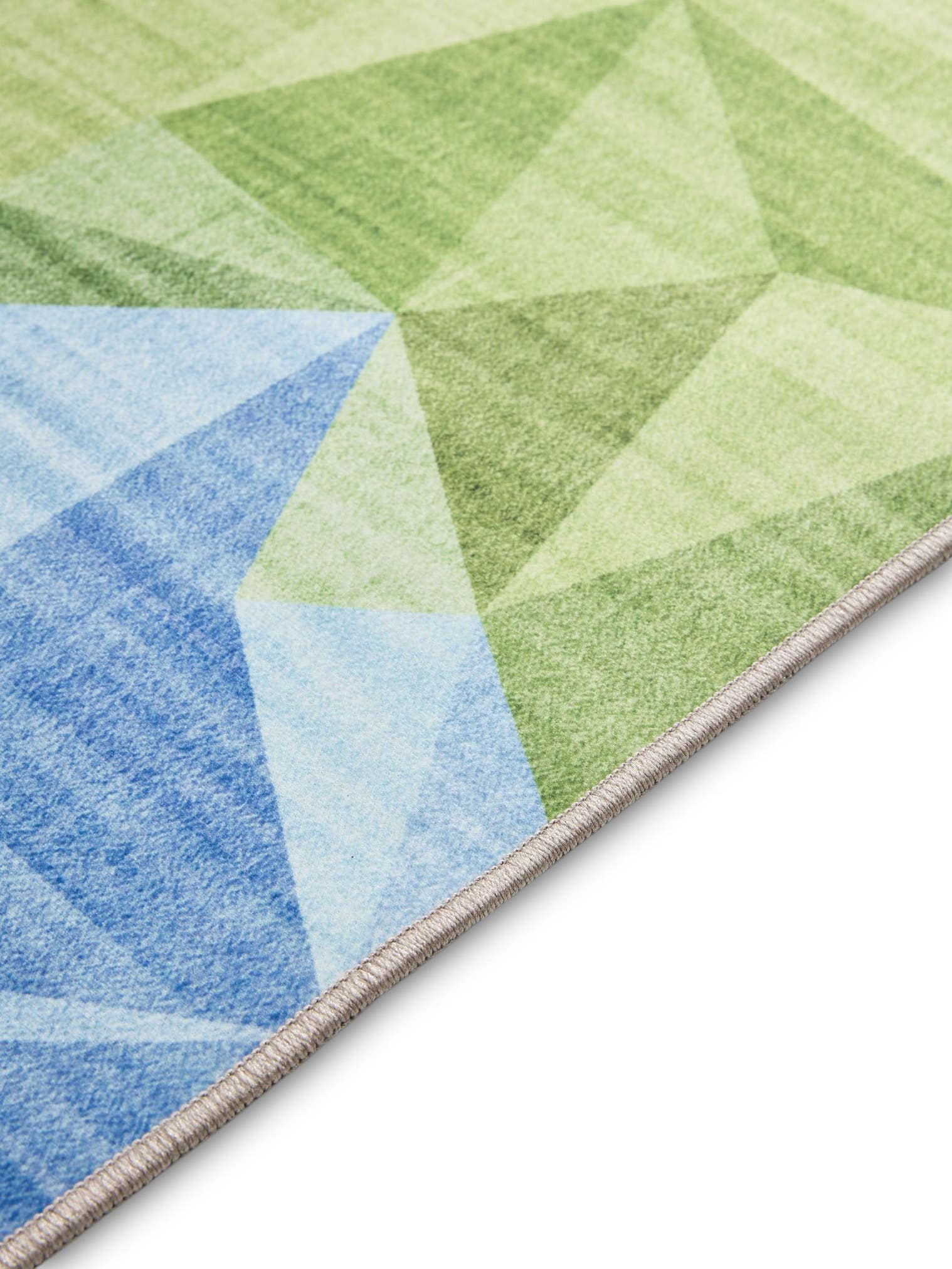 Teppich aus 100% Polyester in Multicolor mit bis 5 mm hohem Flor von benuta Basic