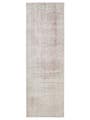 Alfombra de pasillo George Beige/Rosa