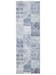 Tapis de couloir George Bleu