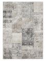 Waschbarer Teppich George Grau
