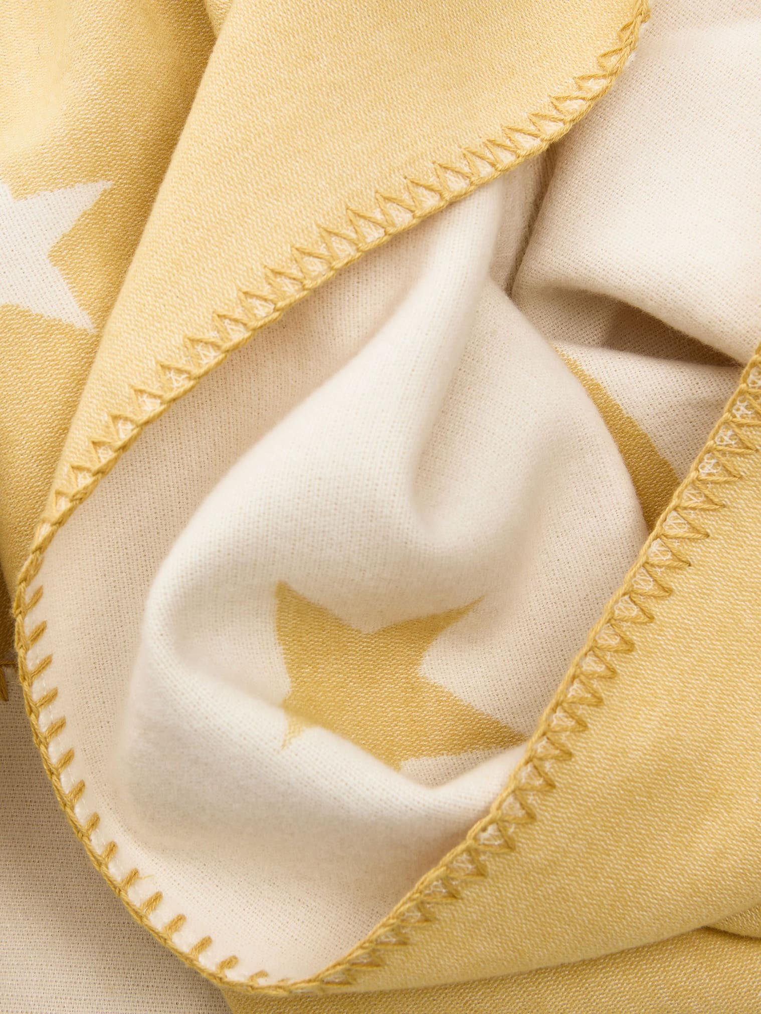 Manta de algodón Alex Amarillo im Design KidsDesign aus 100% Algodón von Lytte