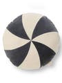 Cushion Cecilia Beige/Black