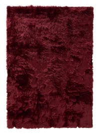 Waschbarer Hochflorteppich Nanuk Bordeaux