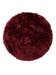 Tappeto a pelo lungo lavabile Nanuk Bordeaux